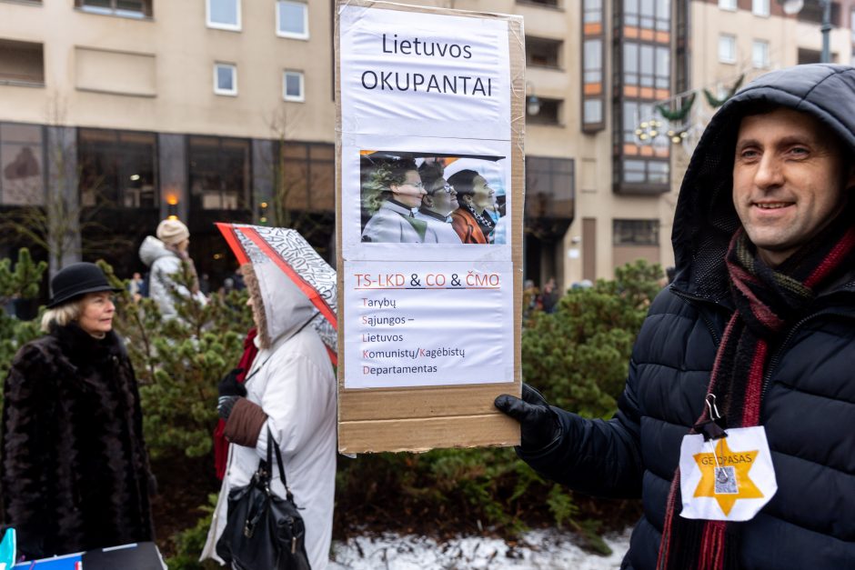 Po protesto – A. Orlausko pareiškimas apie valdžią: jie – ne vadovai, jie iškamšos