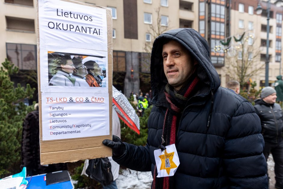 Po protesto – A. Orlausko pareiškimas apie valdžią: jie – ne vadovai, jie iškamšos