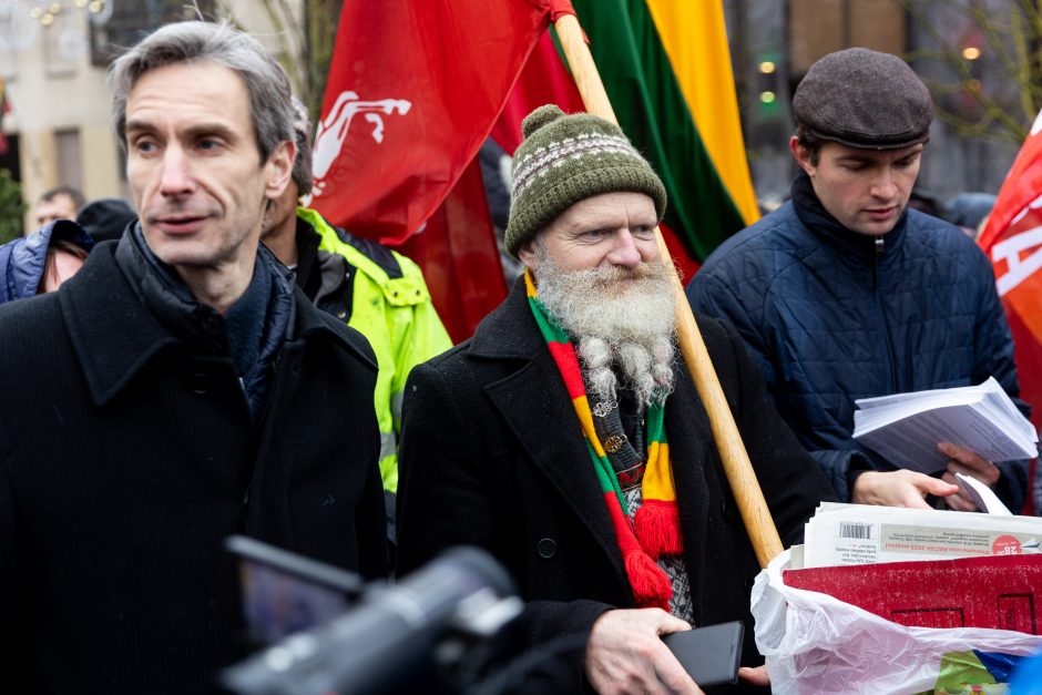 Po protesto – A. Orlausko pareiškimas apie valdžią: jie – ne vadovai, jie iškamšos