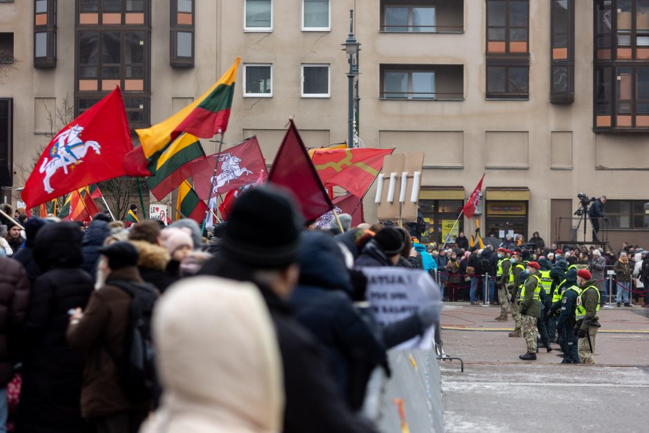 Po protesto – A. Orlausko pareiškimas apie valdžią: jie – ne vadovai, jie iškamšos