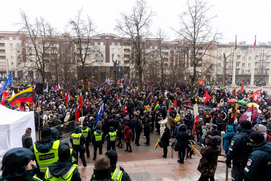 Po protesto – A. Orlausko pareiškimas apie valdžią: jie – ne vadovai, jie iškamšos