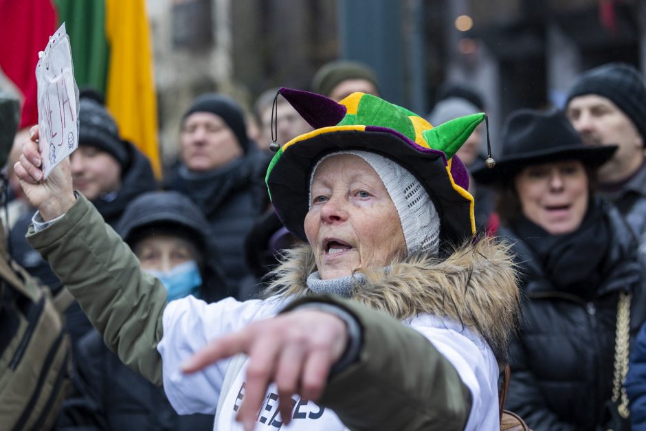 Po protesto – A. Orlausko pareiškimas apie valdžią: jie – ne vadovai, jie iškamšos