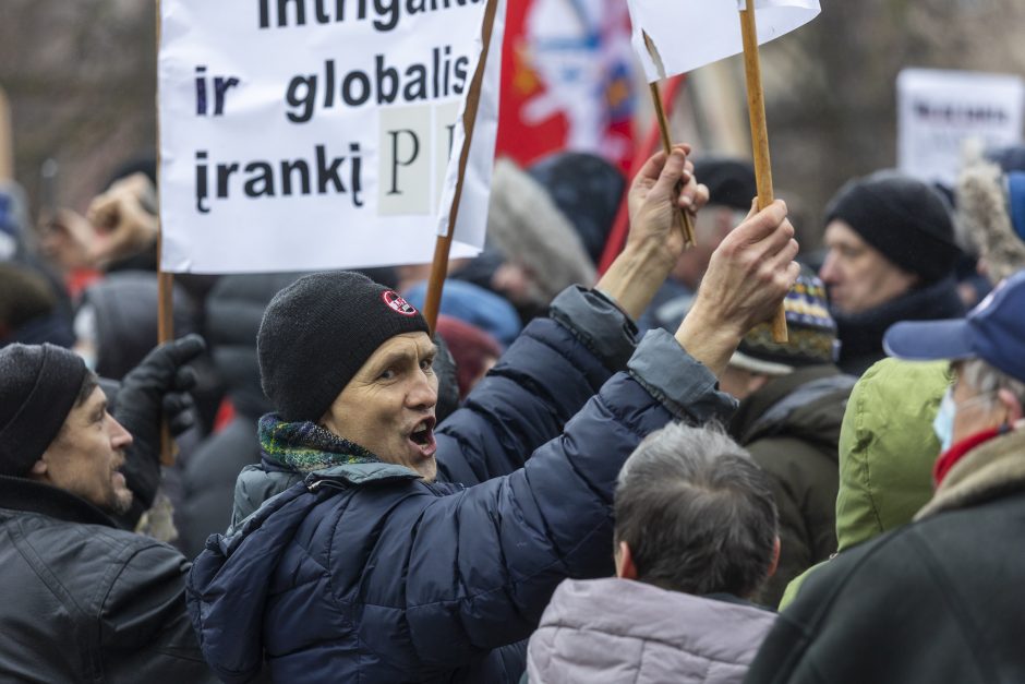 Po protesto – A. Orlausko pareiškimas apie valdžią: jie – ne vadovai, jie iškamšos