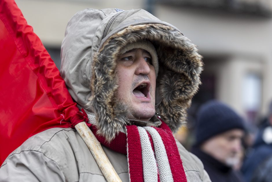 Po protesto – A. Orlausko pareiškimas apie valdžią: jie – ne vadovai, jie iškamšos