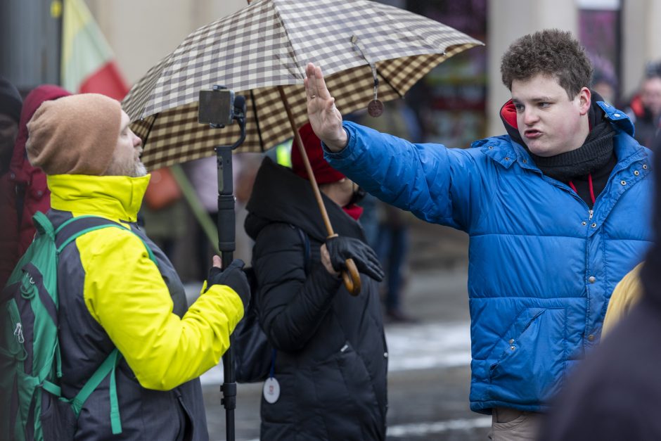 Po protesto – A. Orlausko pareiškimas apie valdžią: jie – ne vadovai, jie iškamšos