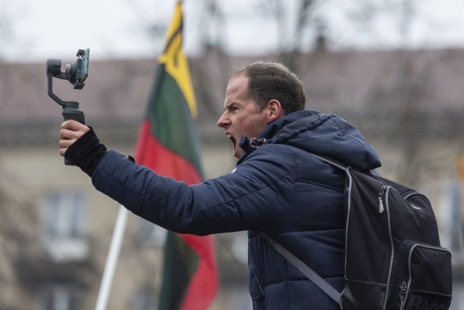 Po protesto – A. Orlausko pareiškimas apie valdžią: jie – ne vadovai, jie iškamšos