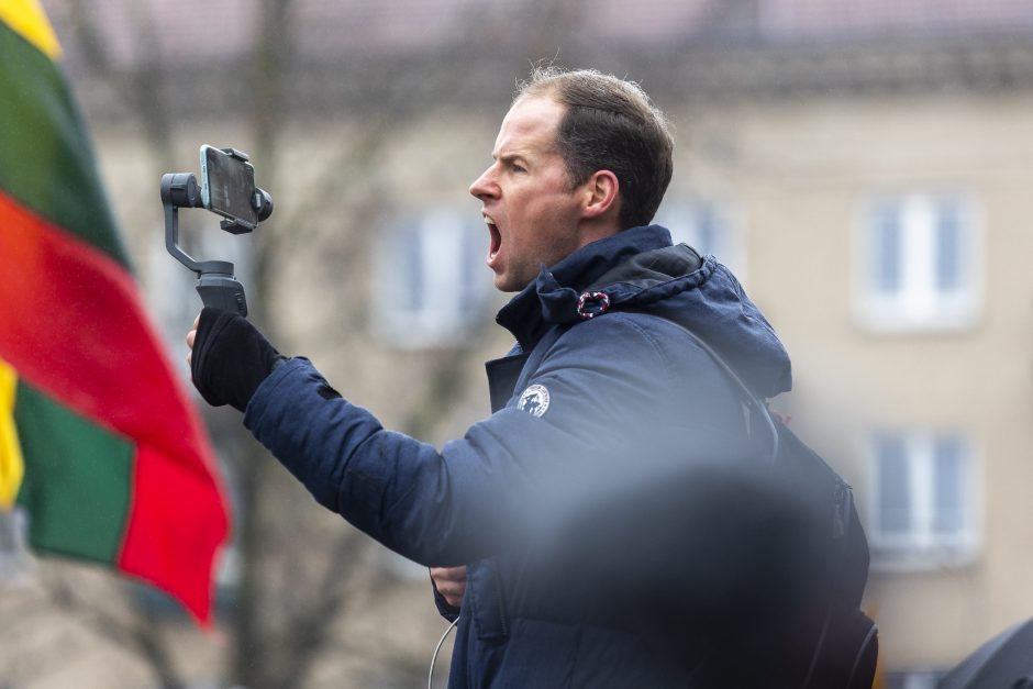 Po protesto – A. Orlausko pareiškimas apie valdžią: jie – ne vadovai, jie iškamšos