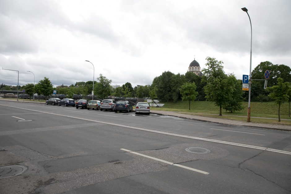 Vilniaus centre – daugiau stovėjimo vietų