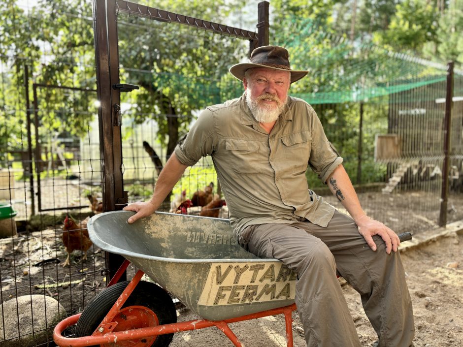 V. Radzevičius: turiu diktatoriškų polinkių – jei ką sugalvoju, tai ir darau