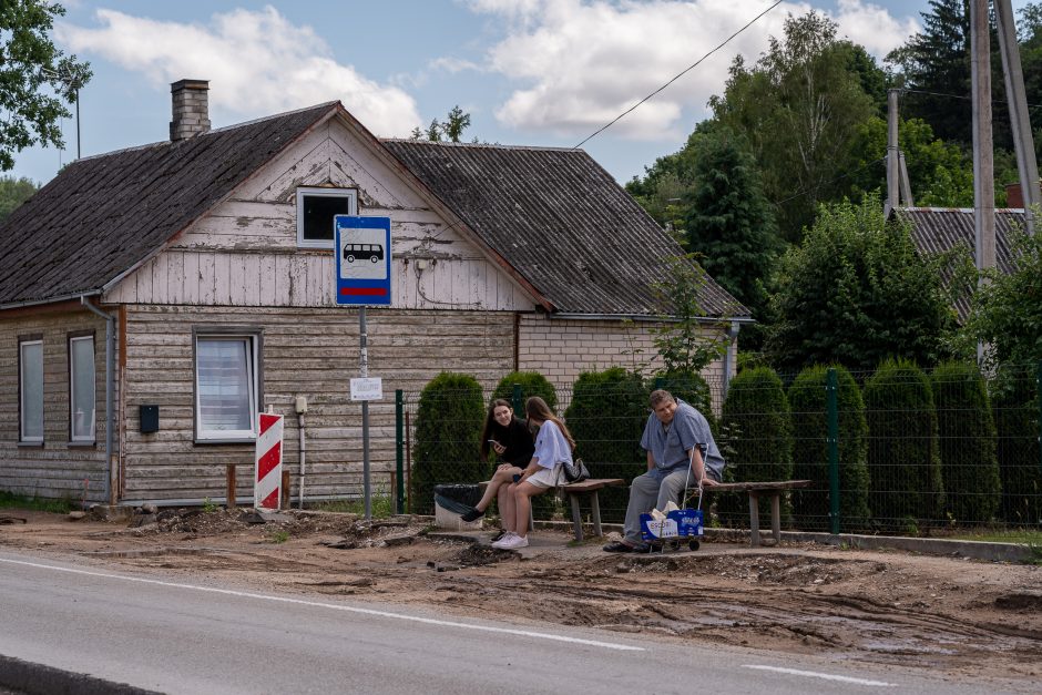 Zapyškio atnaujinimo planus sustabdė akmenų grindinys