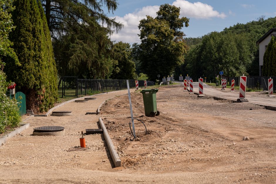 Zapyškio atnaujinimo planus sustabdė akmenų grindinys