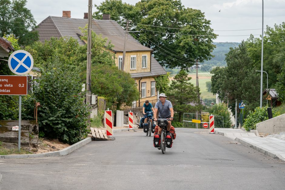 Vilkijoje bus eksponuojamas rastas istorinis grindinys