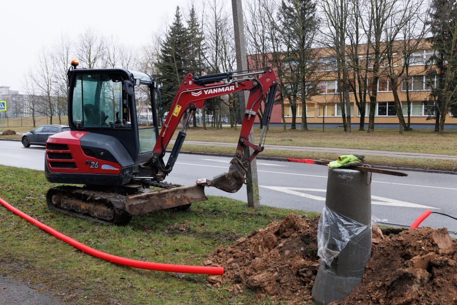 Gatvėse – nauji šviestuvai: padeda sutaupyti