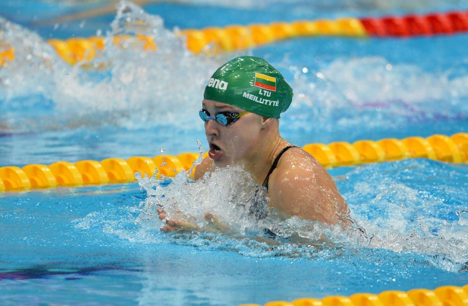 R. Meilutytė Italijoje iškovojo antrą aukso medalį, G. Titenis – sidabro