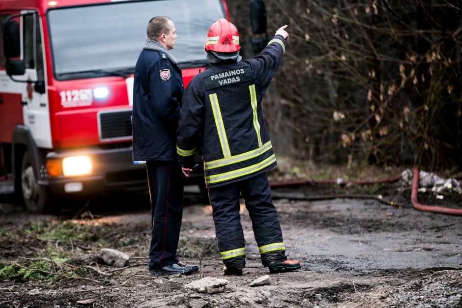 Kaune supleškėjo metalo supirktuvė 