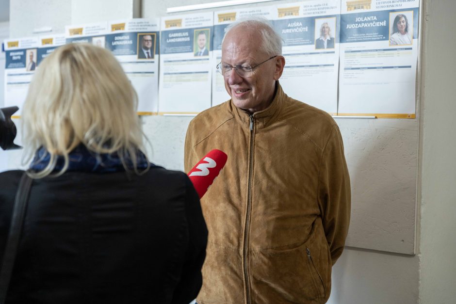 Kauniečiai noriai balsavo Seimo rinkimuose: kai kur – stebinantis aktyvumas