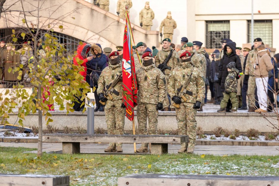 Kaunas paminėjo Lietuvos kariuomenės dieną