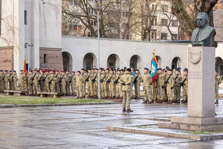 Kaunas paminėjo Lietuvos kariuomenės dieną