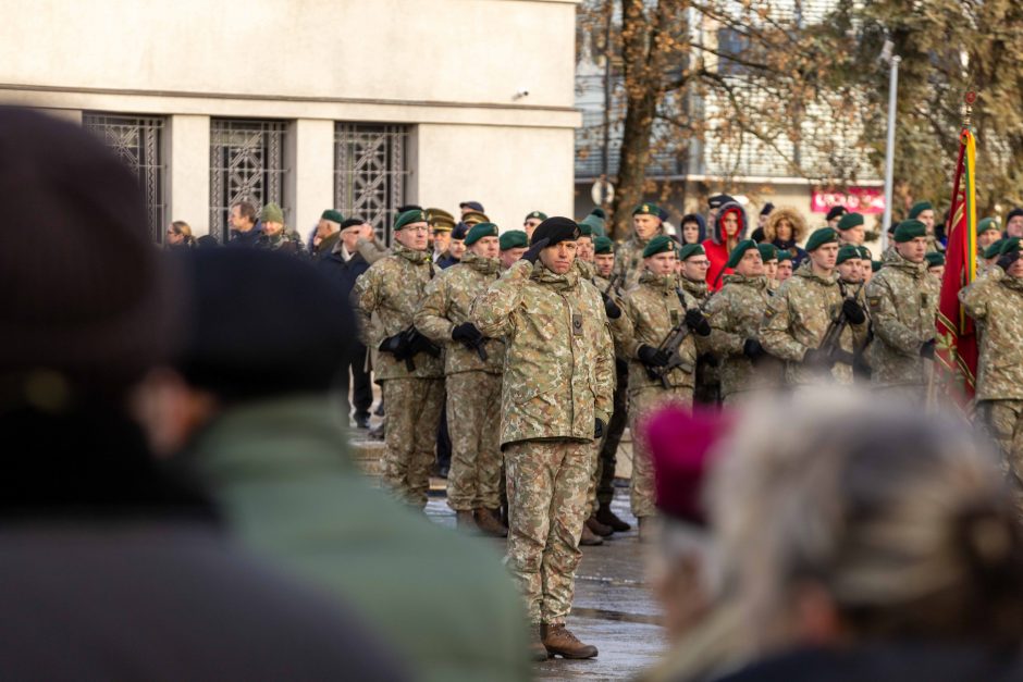 Kaunas paminėjo Lietuvos kariuomenės dieną