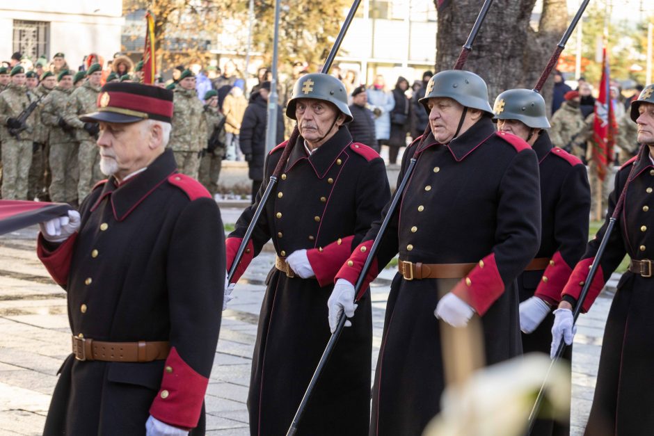 Kaunas paminėjo Lietuvos kariuomenės dieną