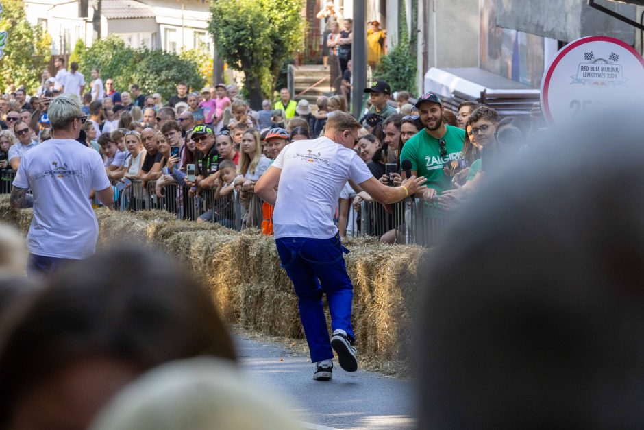 „Jabadabadū“ nuo kalno: muilinių lenktynėse – humoras ir kūrybiškumas