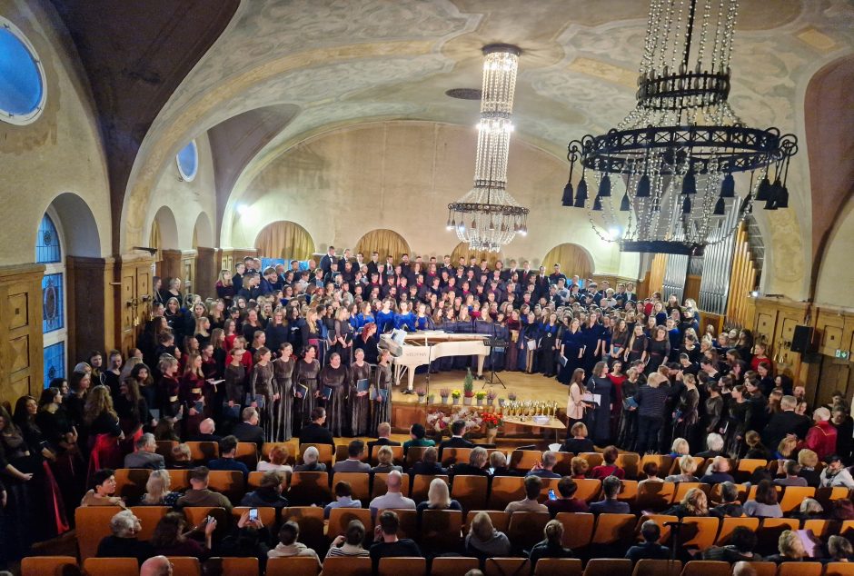 Klaipėdos krašte – studentų chorų festivalio pasirodymai