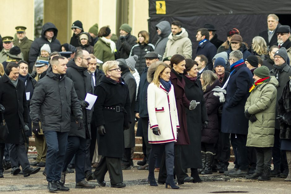 Laisvės gynėjų dienos proga Vilniuje pakeltos valstybės vėliavos