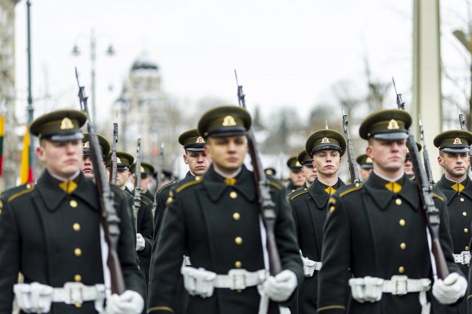 Laisvės gynėjų dienos proga Vilniuje pakeltos valstybės vėliavos