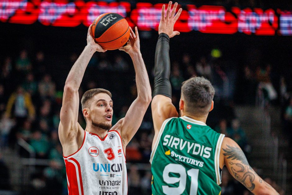 LKL: Kaune susitiko Kauno „Žalgiris“ ir Utenos „Juventus“