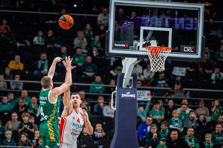 LKL: Kaune susitiko Kauno „Žalgiris“ ir Utenos „Juventus“