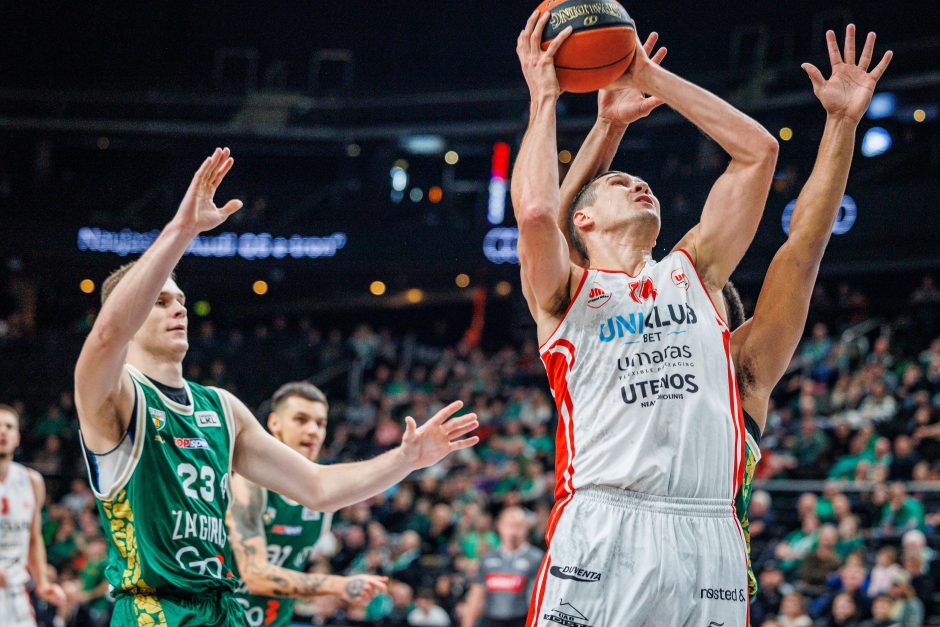 LKL: Kaune susitiko Kauno „Žalgiris“ ir Utenos „Juventus“