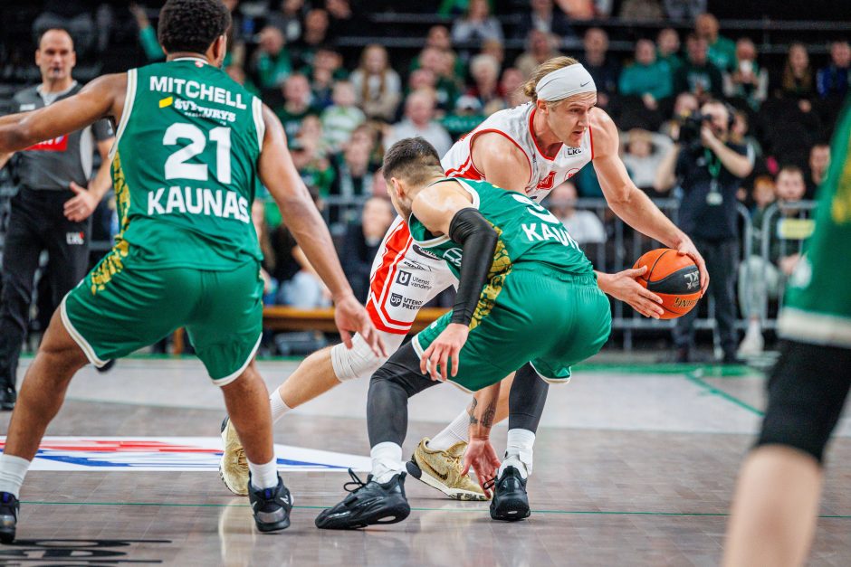 LKL: Kaune susitiko Kauno „Žalgiris“ ir Utenos „Juventus“