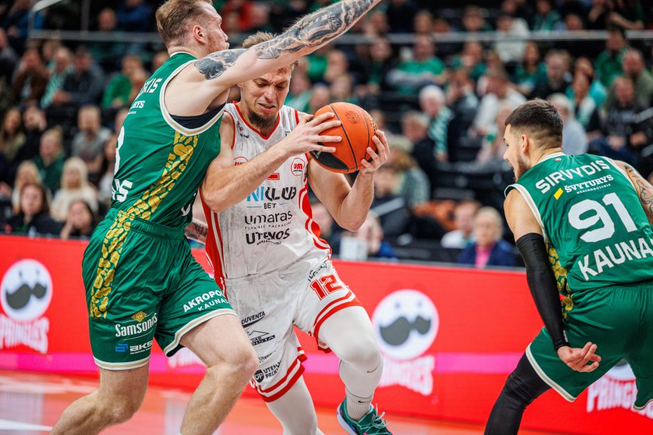 LKL: Kaune susitiko Kauno „Žalgiris“ ir Utenos „Juventus“