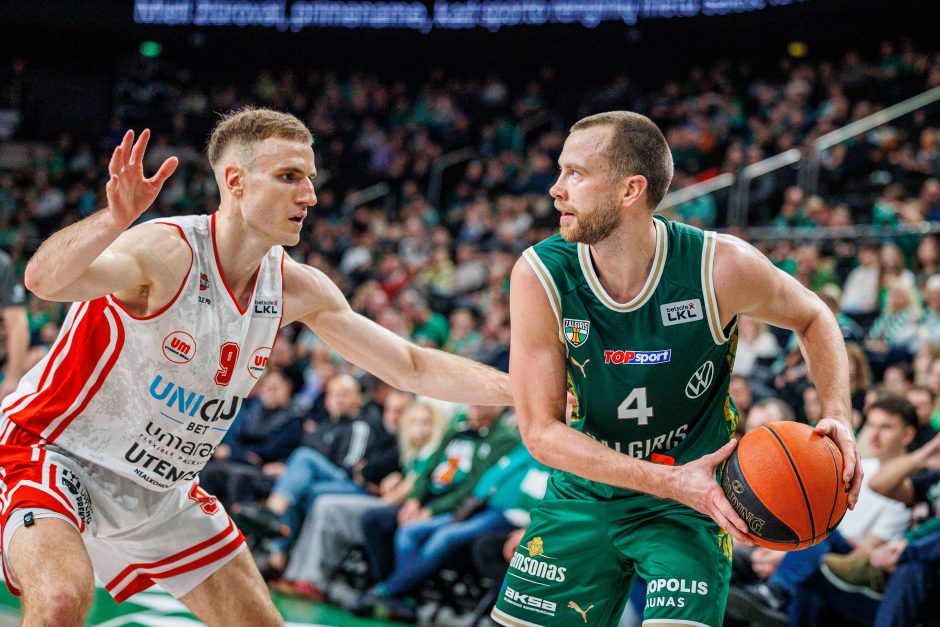 LKL: Kaune susitiko Kauno „Žalgiris“ ir Utenos „Juventus“