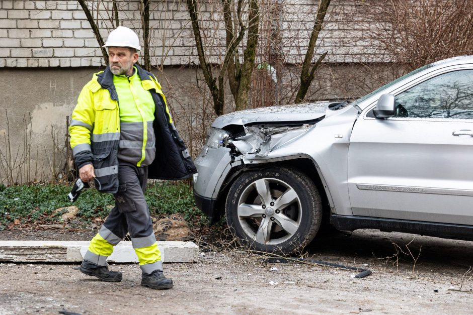 Sprogimas Dzūkų gatvės daugiabutyje