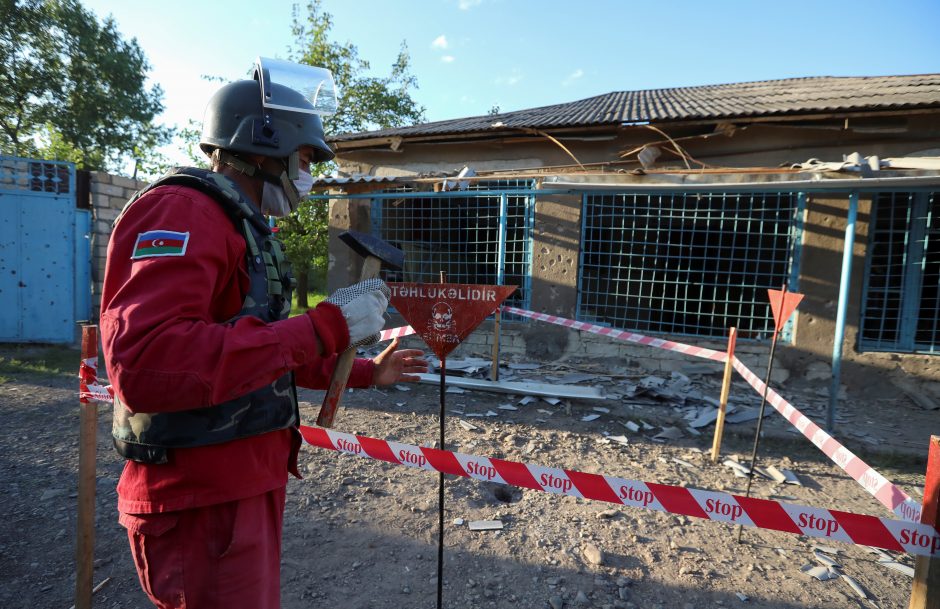 Žinia Armėnijai ir Azerbaidžanui: konfrontacija nereikalinga jokiai pusei