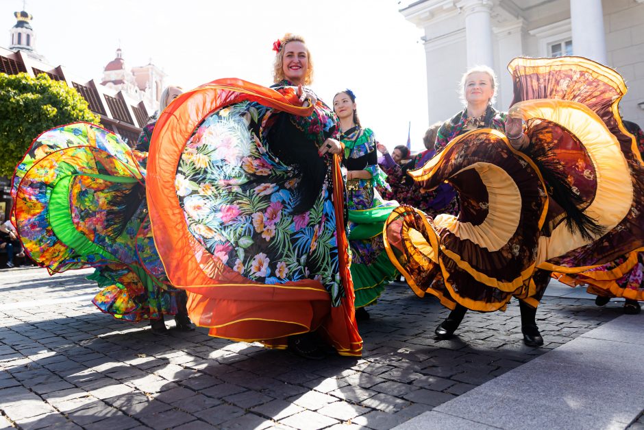Vilniuje vyko romų festivalio „Gypsy Fest“ eisena
