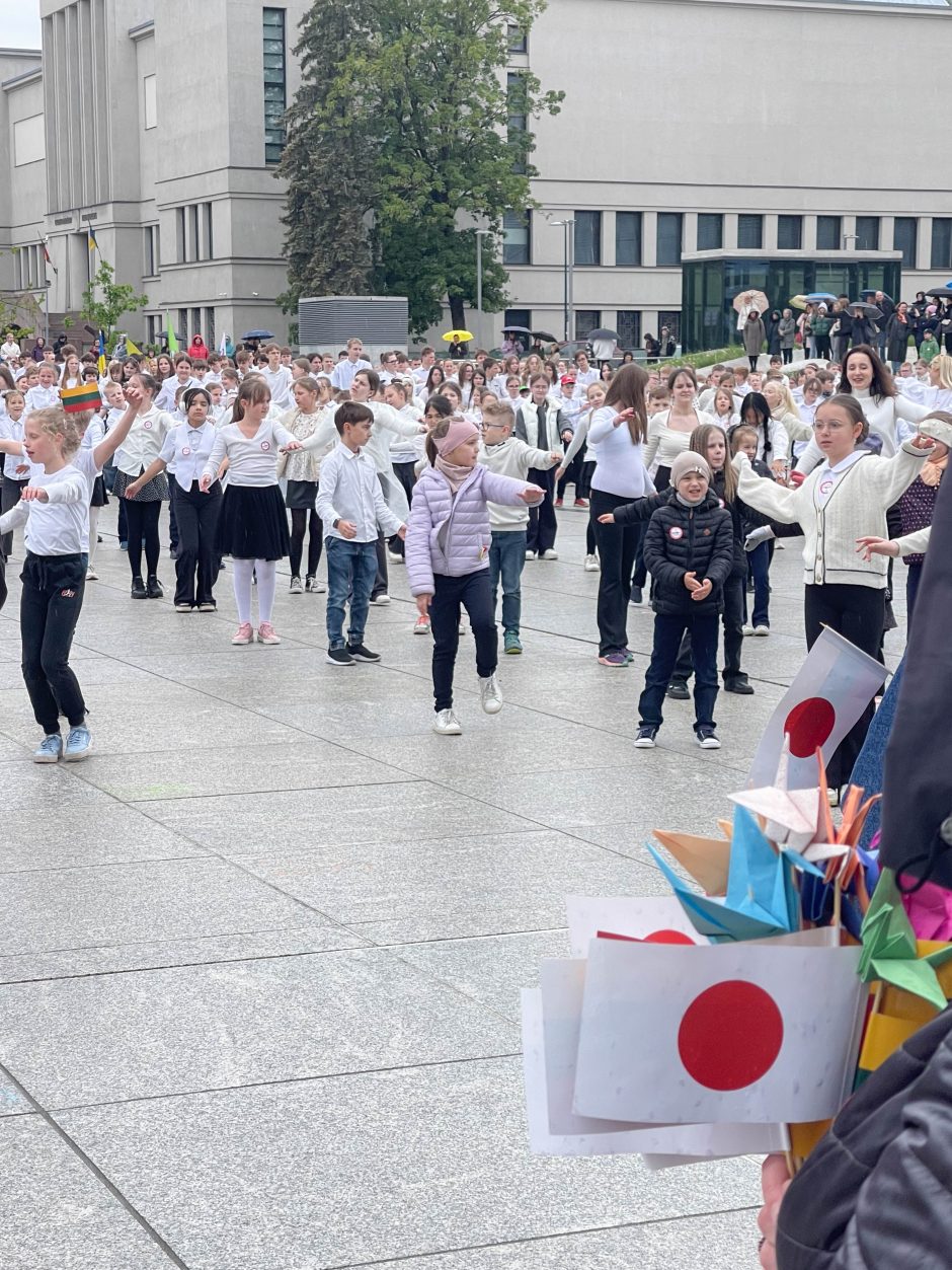 Japoniškas šokis „Tanabata-Odori“ Kaune
