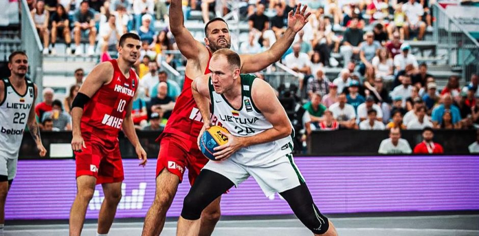 Lietuvos 3x3 rinktinė kovos dėl Europos čempionato bronzos