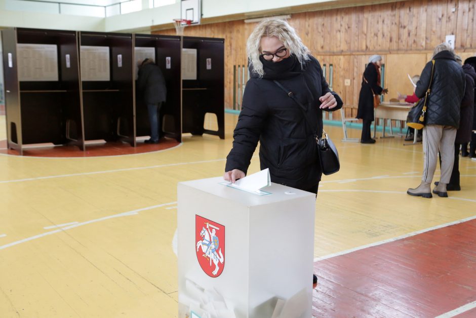 Rinkimai Klaipėdoje: dėl neblaivaus rinkėjo kviesta policija, didesnių incidentų nefiksuota