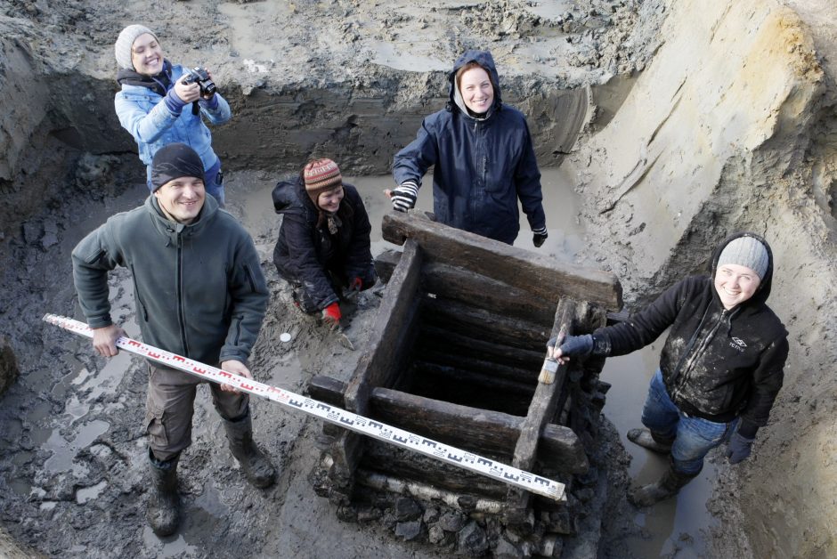 Mažosios Lietuvos istorijos muziejuje – priešistorinis šulinys