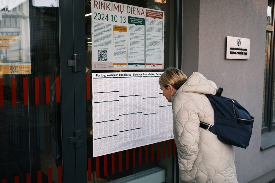 Širdį glostanti eilė: kauniečiai nori spėti iš anksto balsuoti Seimo rinkimuose