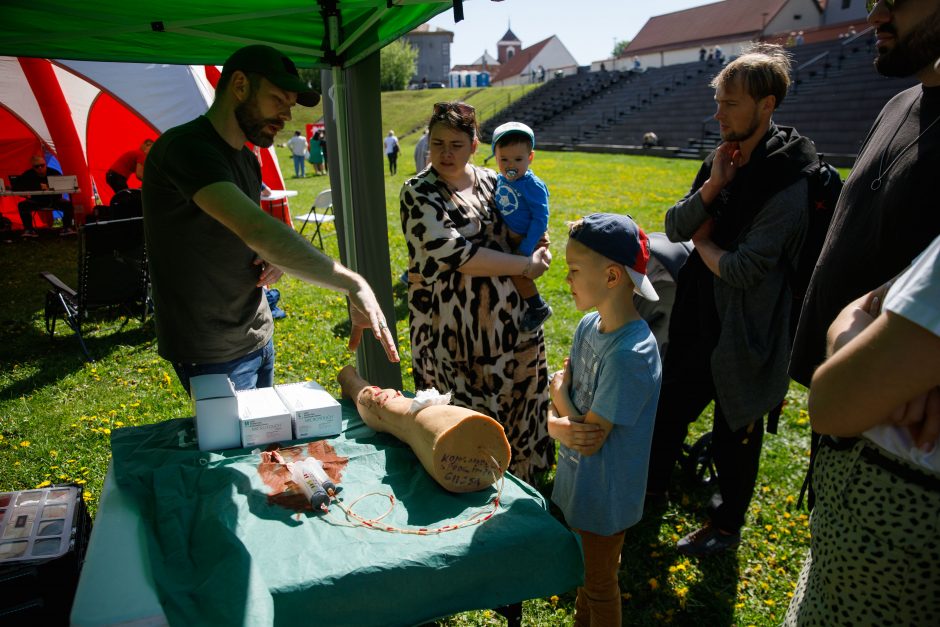 Santakos parkas šiandien tapo saugiausiu šalyje: Gegužės 1-oji čia paminėta originaliai