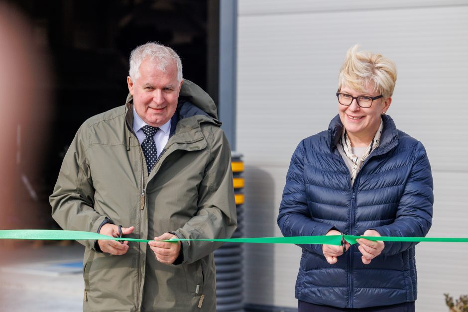 Rukloje atidarytos didžiausios Baltijos šalyse karinės dirbtuvės: logistika nebėra podukros vietoje