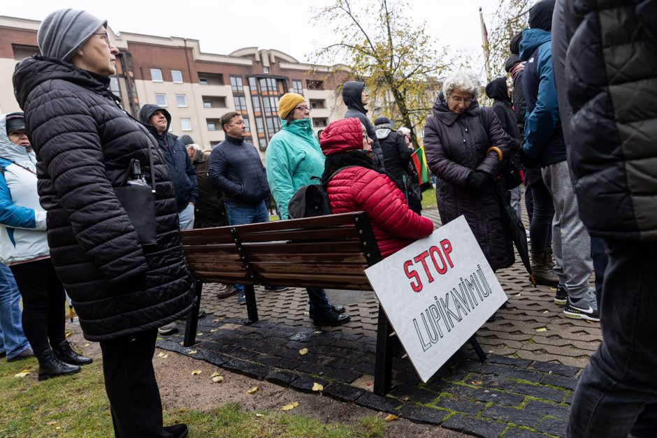 Protestas dėl NT mokesčio: jeigu matysiu, kad iš manęs atima namus, aš juos sudeginsiu