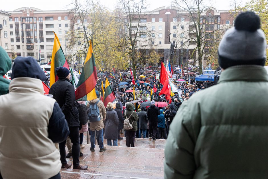 Protestas dėl NT mokesčio: jeigu matysiu, kad iš manęs atima namus, aš juos sudeginsiu