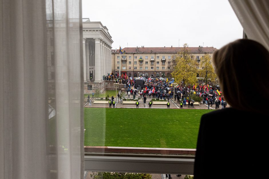 Protestas dėl NT mokesčio: jeigu matysiu, kad iš manęs atima namus, aš juos sudeginsiu