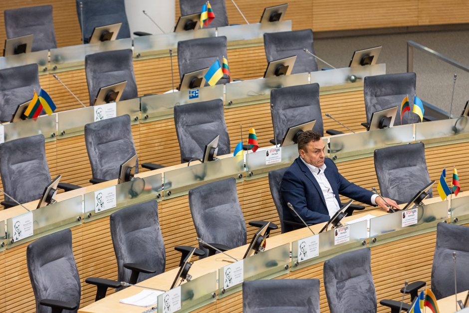 Seimas sudarė komisiją dėl imuniteto panaikinimo P. Gražuliui, dalis opozicijos nedalyvaus