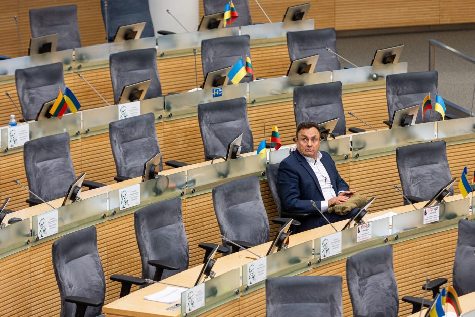 Seimas sudarė komisiją dėl imuniteto panaikinimo P. Gražuliui, dalis opozicijos nedalyvaus