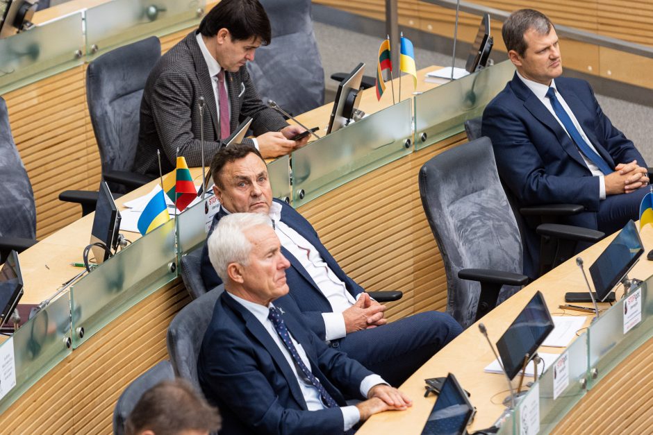 Seimas sudarė komisiją dėl imuniteto panaikinimo P. Gražuliui, dalis opozicijos nedalyvaus